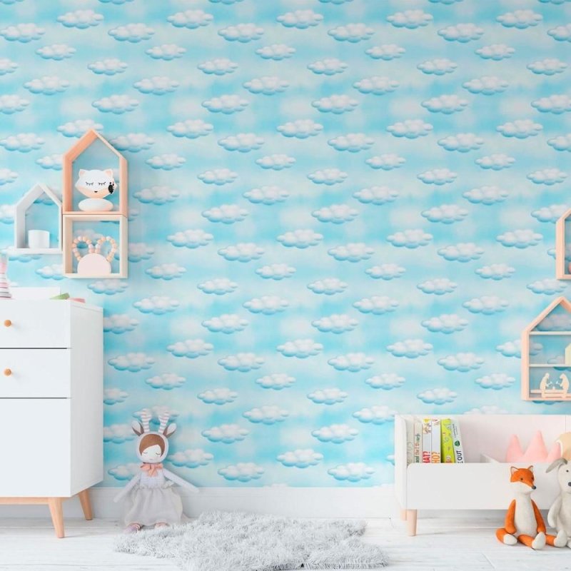 Papel de Parede Adesivo Nuvens N011109 - Papel na Parede