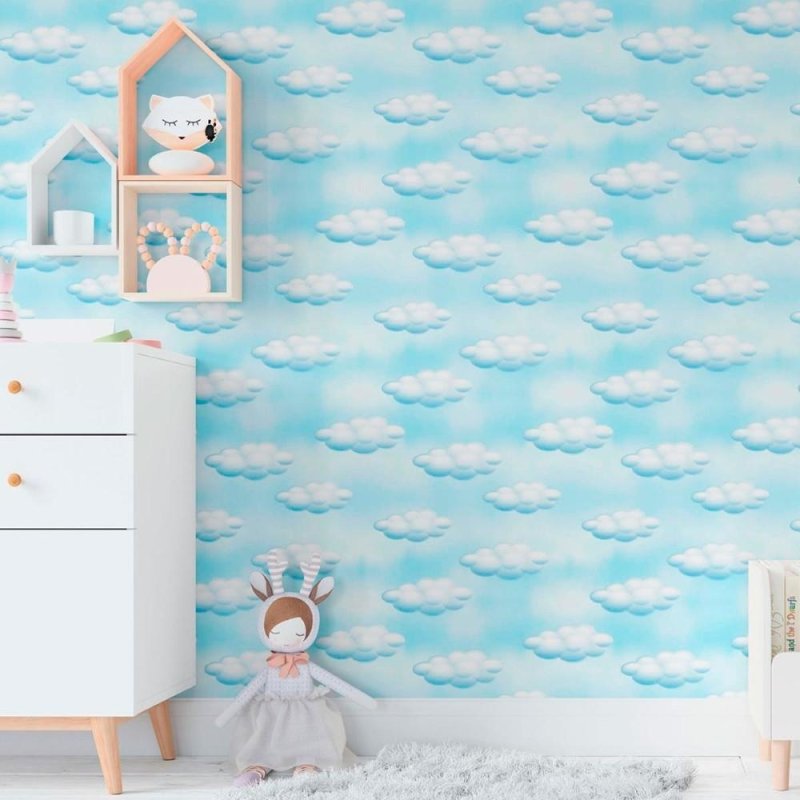 Papel de Parede Adesivo Nuvens N011109 - Papel na Parede
