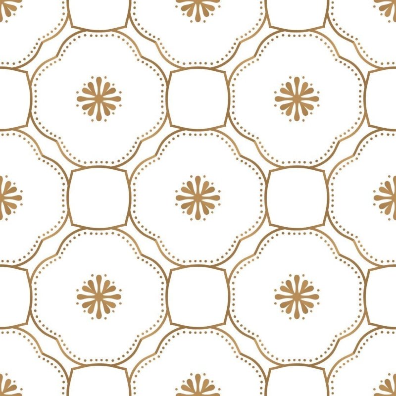 Papel de Parede Adesivo Ornamental Luxury N013139 - Papel na Parede