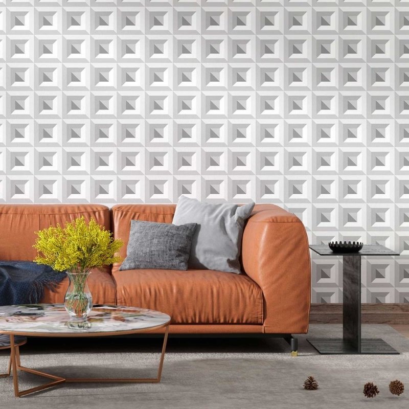 Papel de Parede Adesivo Padrão de nichos N08224 - Papel na Parede