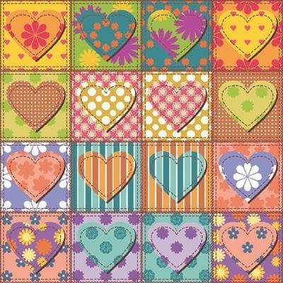 Papel de Parede Adesivo Patchwork 114199477 - Papel na Parede