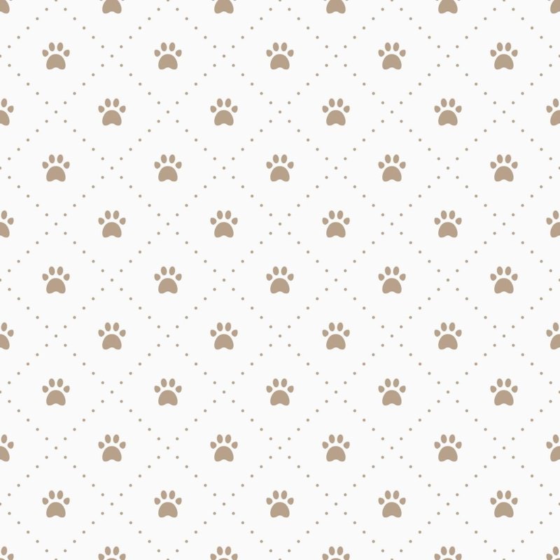 Papel de Parede Adesivo Patinhas Minimalistas N06172 - Papel na Parede