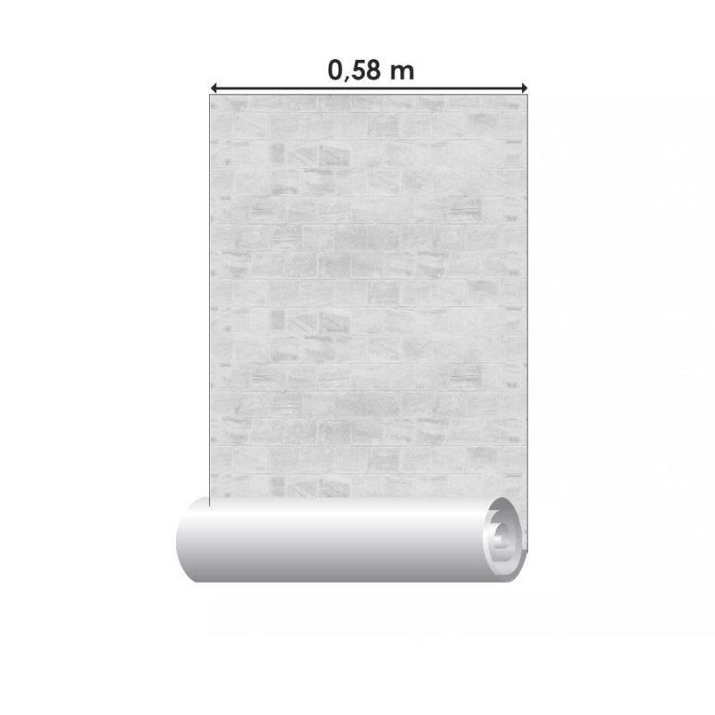 Papel de Parede Adesivo Pedra Comércio N02195 - Papel na Parede