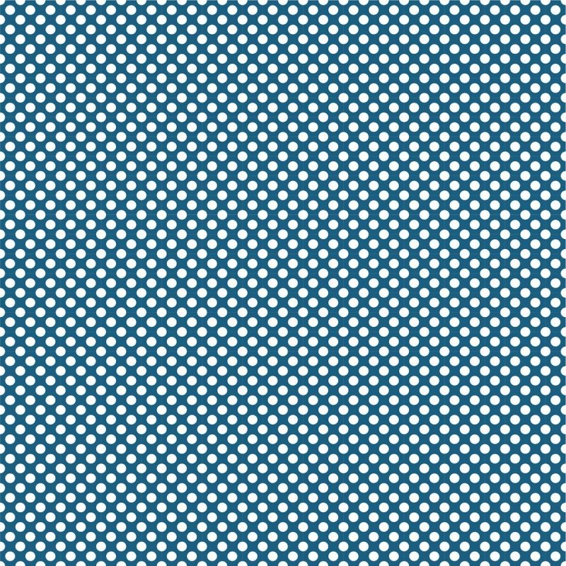 Papel de Parede Adesivo Poá Azul e Branco N04030 - Papel na Parede