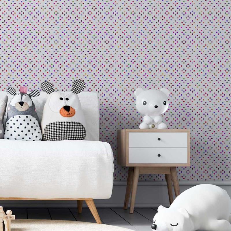 Papel de Parede Adesivo Poás Coloridos N05224 - Papel na Parede