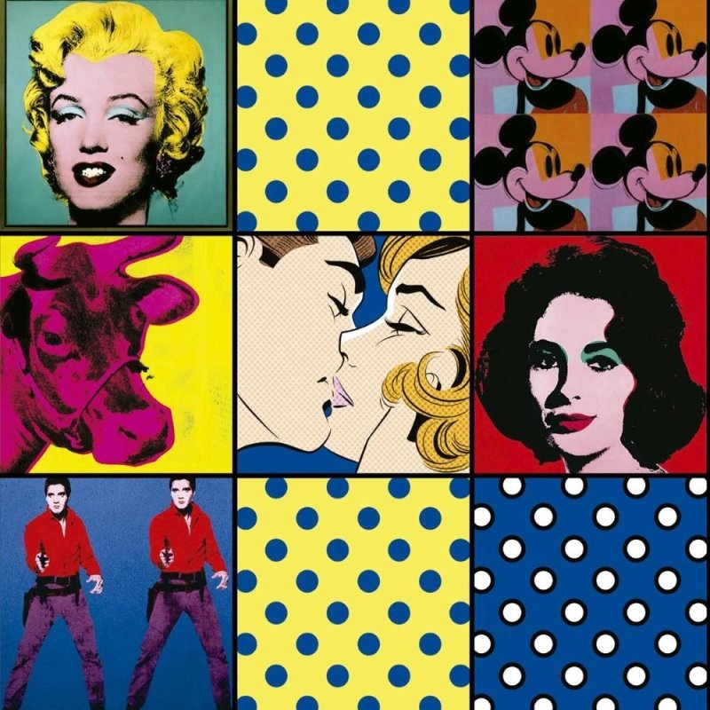 Papel de Parede Adesivo Pop Art N011026 - Papel na Parede