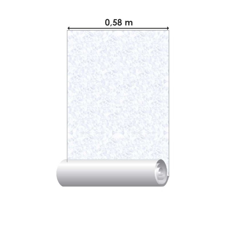 Papel de Parede Adesivo Textura de Cristal Azul N08020 - Papel na Parede