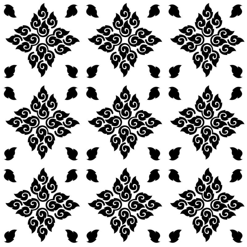 Papel de Parede Adesivo Thailandês Geométrico Monocromático N07059 - Papel na Parede