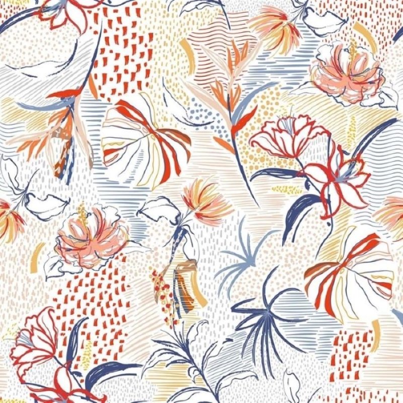 Papel de Parede Adesivo Tropical N011116 - Papel na Parede