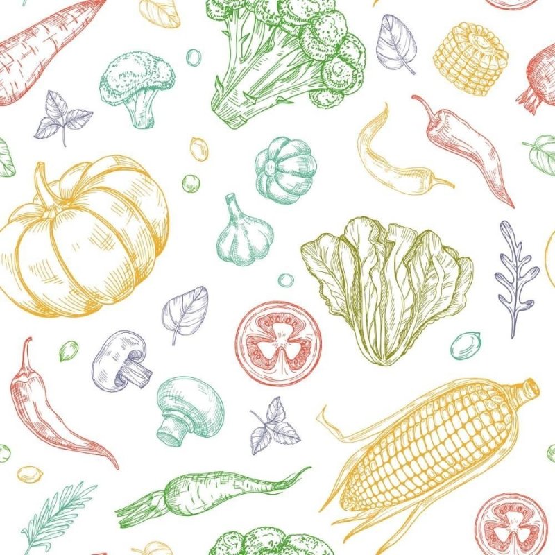 Papel de Parede Adesivo Vegetais Cozinha N013255 - Papel na Parede