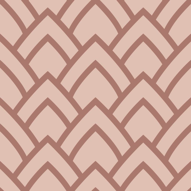 Papel de Parede Adesivo Vintage Geométrico Rosa N05286 - Papel na Parede