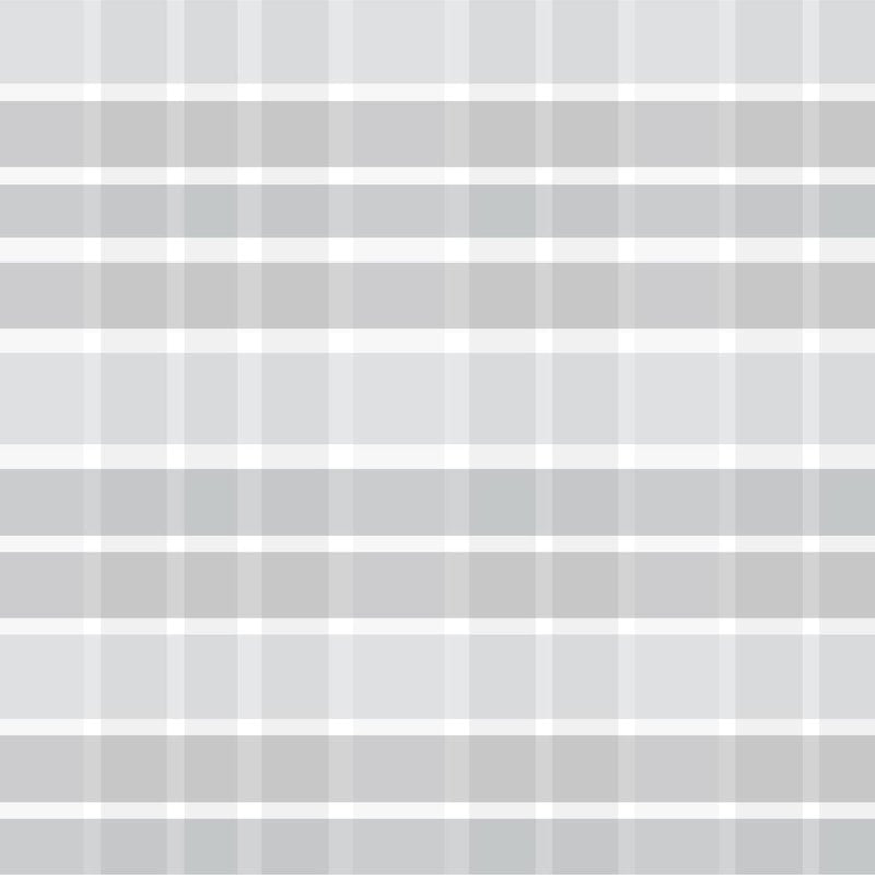 Papel de Parede Adesivo Xadrez Cinza N04127 - Papel na Parede