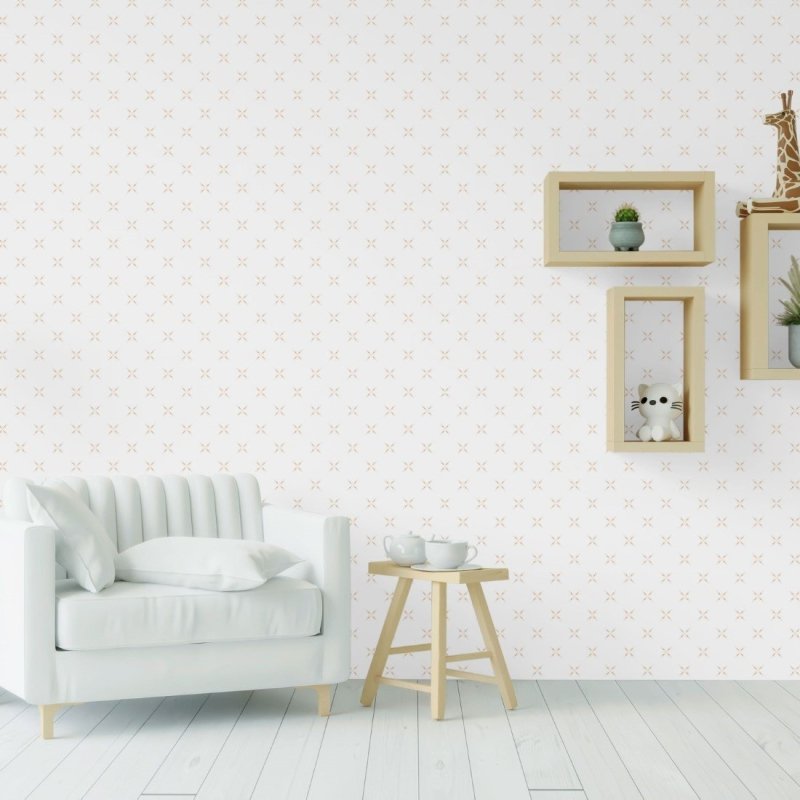 Papel de Parede Adesivo Xadrez Minimalista N019039 - Papel na Parede