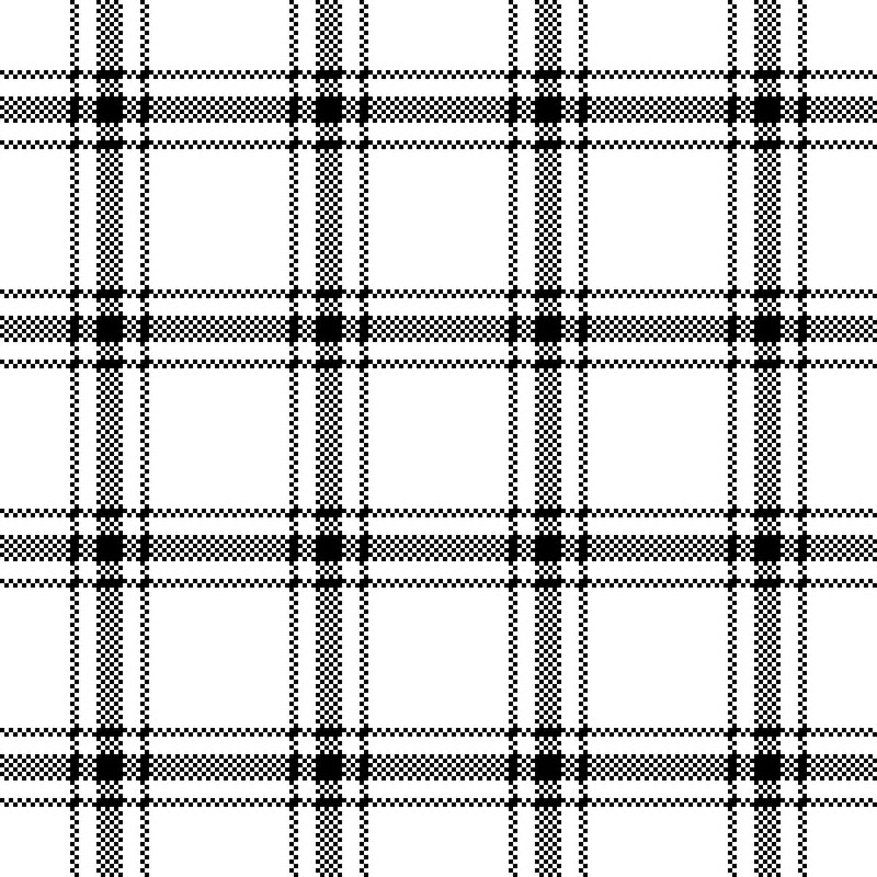 Papel de Parede Adesivo Xadrez Preto e Branco N04189 - Papel na Parede