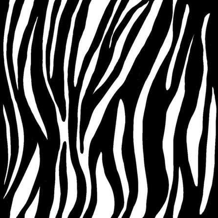 Papel de Parede Adesivo Zebra 711320554 - Papel na Parede