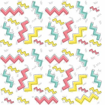 Papel de Parede Adesivo Zig Zag Chevron Colorido Jovem 2546 - Papel na Parede