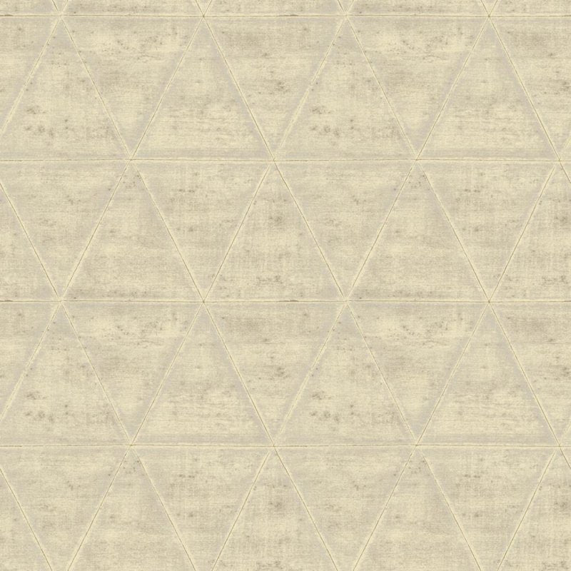 Papel de Parede Artístico Geométrico Rústico Texturizado Triangulo Alhambra VC1703 - Papel na Parede