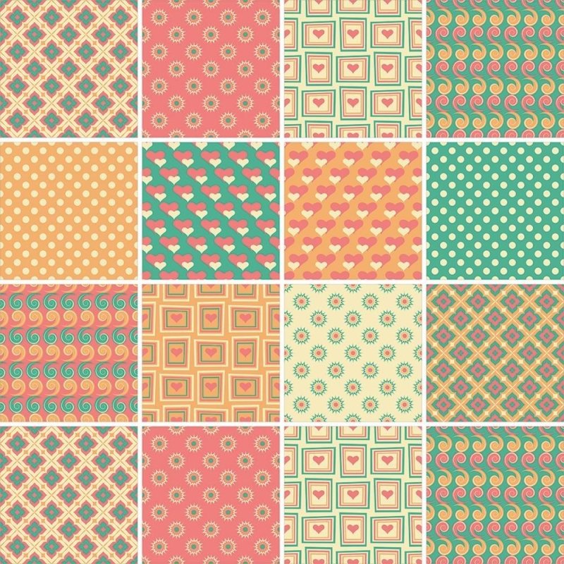 Papel de Parede Autocolante Azulejo Coração 303949223 - Papel na Parede
