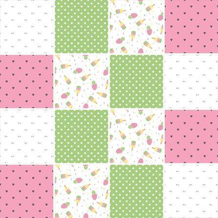 Papel de Parede Autocolante Azulejo Picolé 324583964 - Papel na Parede