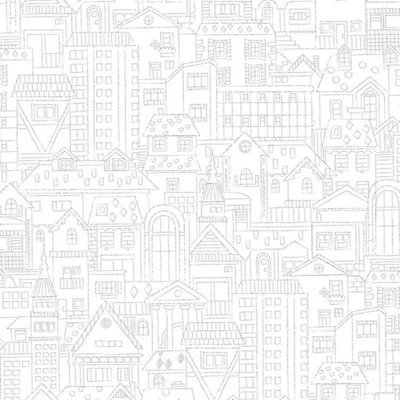 Papel de Parede Bobinex Renascer cidade 6202 - Papel na Parede