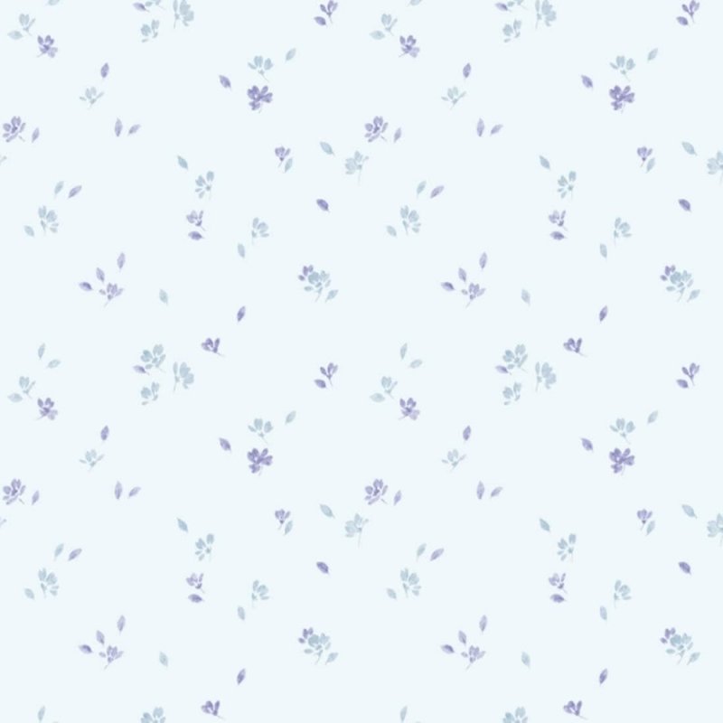 Papel de Parede Floral Azul Your Dream 170304 - Papel na Parede