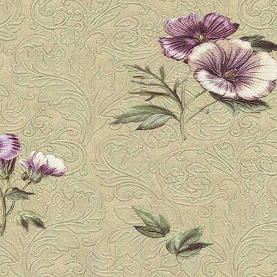 Papel de Parede Floral Corte Antica CA8226 - Papel na Parede