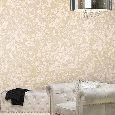 Papel de Parede Texturizado Luksuz floral 4058-4 - Papel na Parede