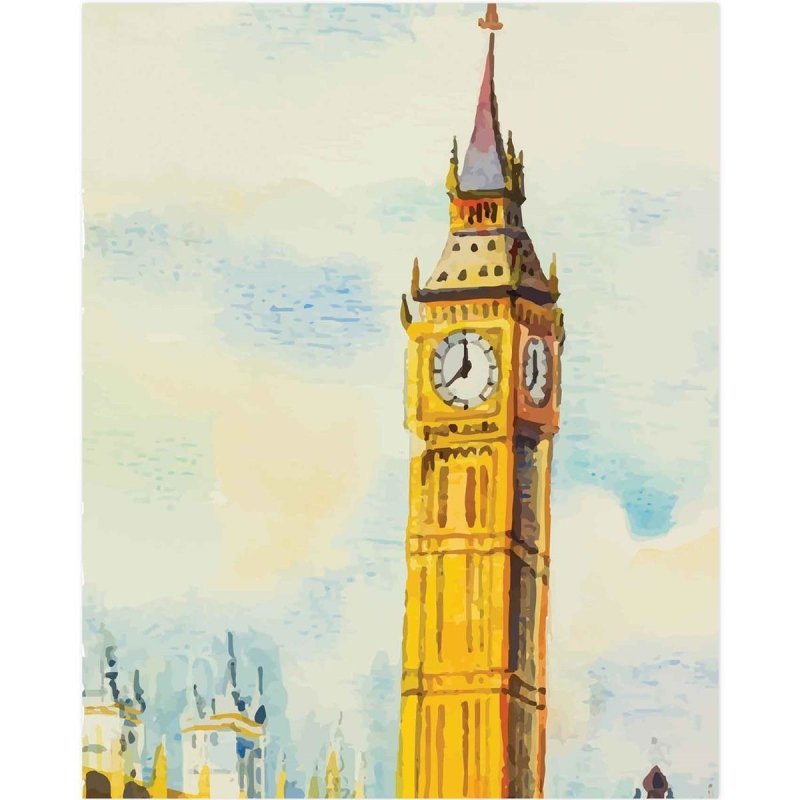 Poster Decorativo artistico londres PA069 - Papel na Parede