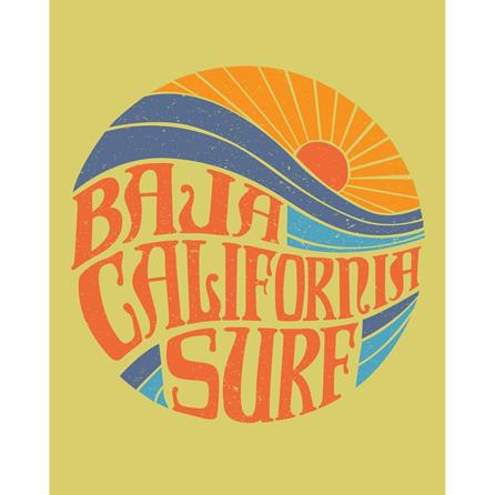 Poster Decorativo Baja California Surf 070707 - Papel na Parede