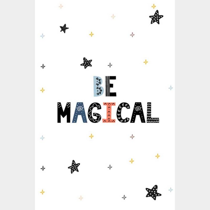Poster Decorativo Be Magical N08101 - Papel na Parede