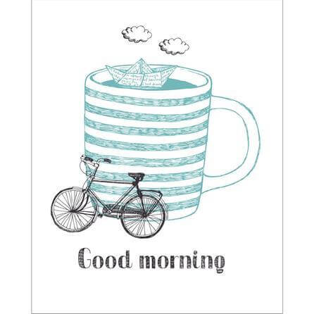 Poster Decorativo Bicicleta Frase 74523 - Papel na Parede