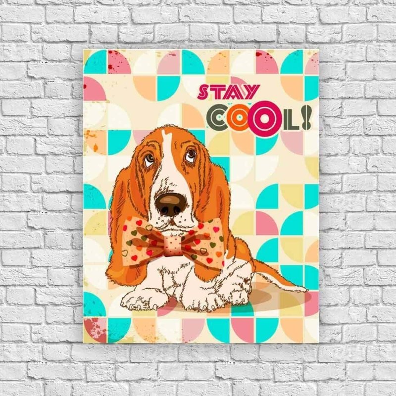 Poster Decorativo Cachorro Beagle 47122169 - Papel na Parede