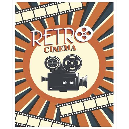 Poster Decorativo Cinema Filme Câmera 8028344 - Papel na Parede