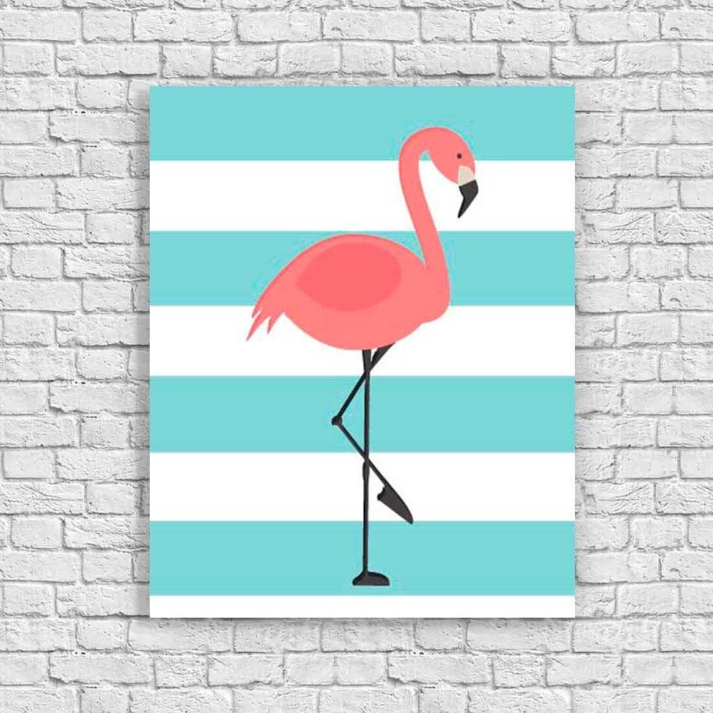 Poster Decorativo Flamingo 68560 - Papel na Parede