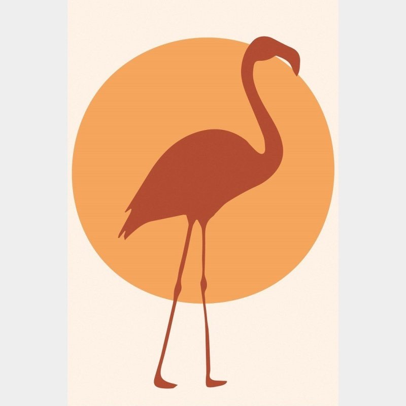 Poster Decorativo Flamingo N015253 - Papel na Parede