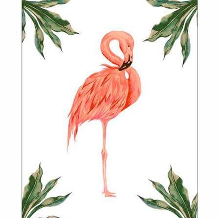 Poster Decorativo Flamingo Tropical 68540 - Papel na Parede