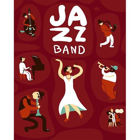 Poster Decorativo Jazz Música 5319562 - Papel na Parede