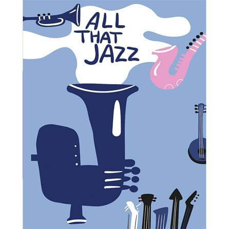 Poster Decorativo Jazz Música 5319564 - Papel na Parede