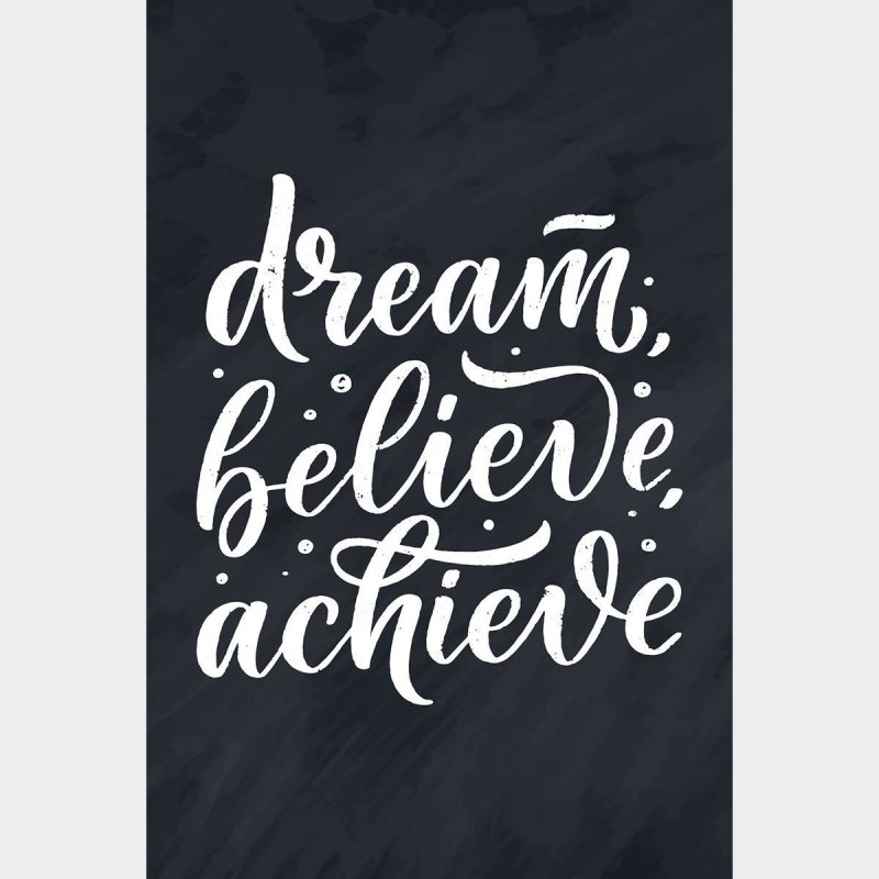 Poster Decorativo Lettering Dream N010259 - Papel na Parede