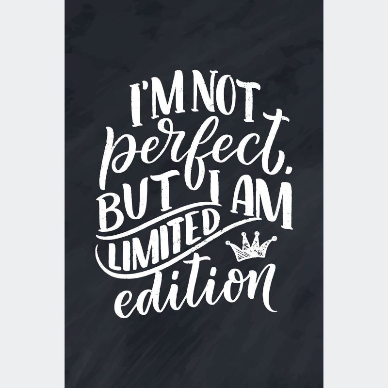 Poster Decorativo Lettering Not Perfect N010249 - Papel na Parede