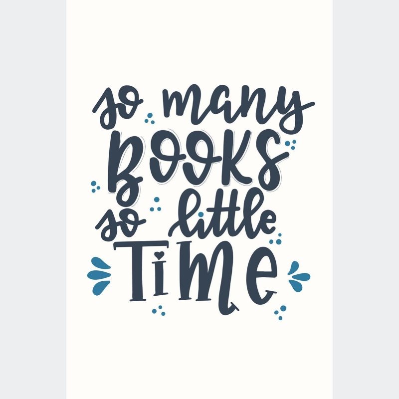 Poster Decorativo Livros So Many Books N010222 - Papel na Parede