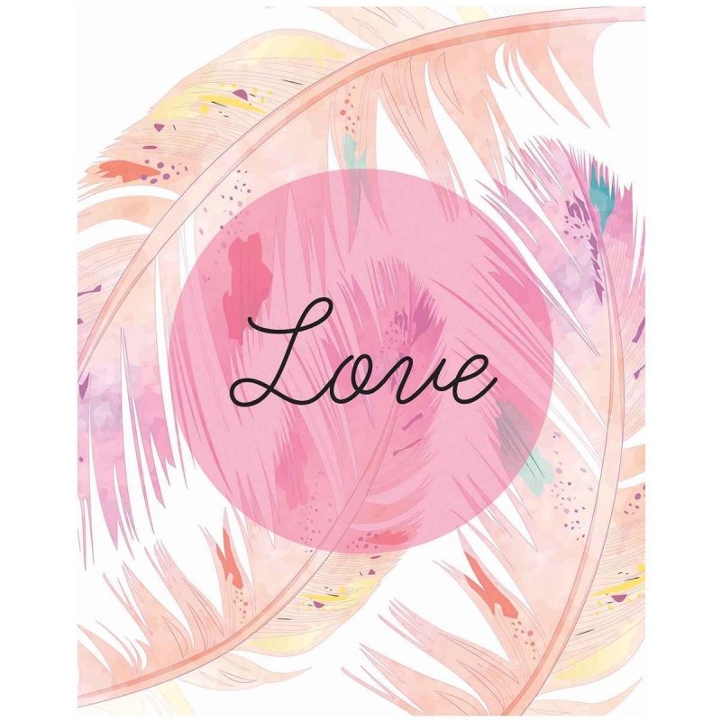 Poster Decorativo Pena love PA0114 - Papel na Parede