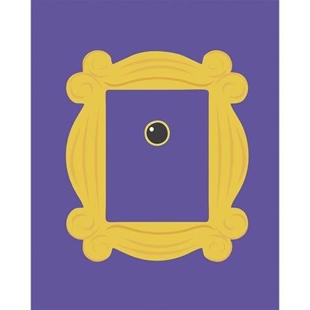 Poster Decorativo Série Moldura Amarela 54822 - Papel na Parede