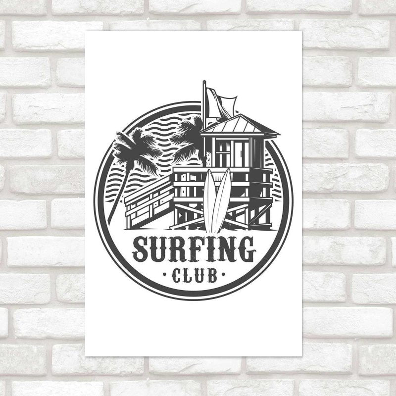 Poster Decorativo Surf N010282 - Papel na Parede