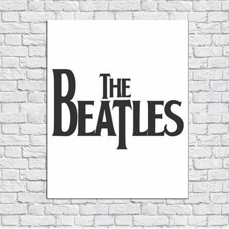 Poster Decorativo The Beatles 037 - Papel na Parede