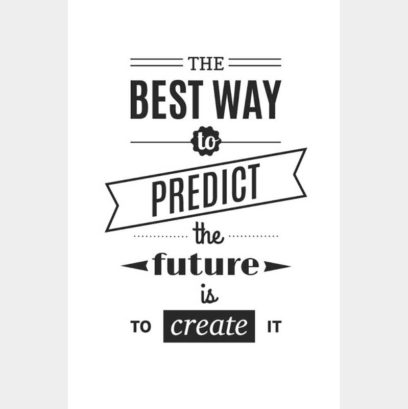 Poster Decorativo The Best Way N08297 - Papel na Parede