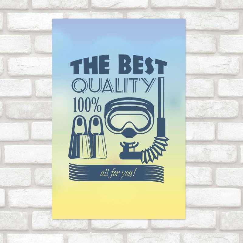 Poster Decorativo Viagem The Best N012168 - Papel na Parede