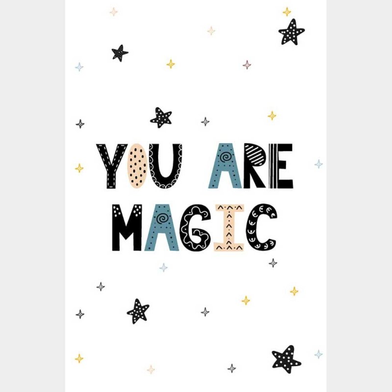 Poster Decorativo You are Magic N08119 - Papel na Parede