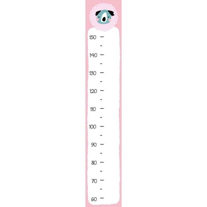 Régua Adesiva Infantil Coala Minimalista N09222 - Papel na Parede